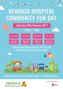 Bendigo Community Day Poster